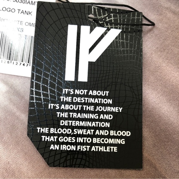 NWT Iron Fist Athletic White to Brown Ombré Men’s Tank Top XS - Picture 7 of 9